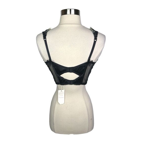 For Love & Lemons x Victoria’s Secret Daisy Lashes Bustier - Size 38C - Picture 7 of 9